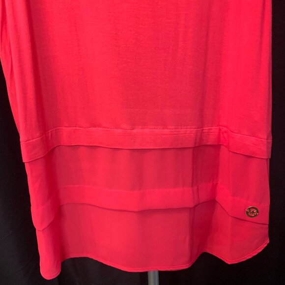 Michael Kors Deep Pink Blouse (NWT) SZ XL - Picture 3 of 9